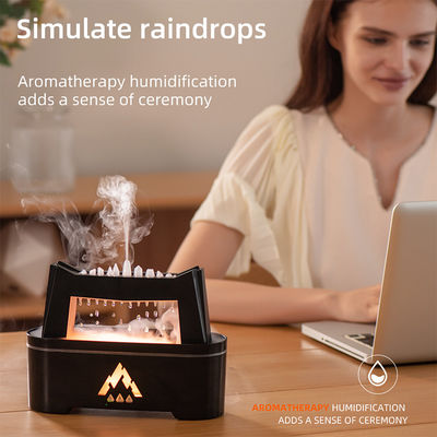 Promoción de Navidad de Invierno 2023 Aceite esencial de gota de lluvia Humidificador de aroma difusor ultrasónico