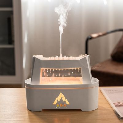 2023 Ciudad Mágica Ultrasonido Aceite Esencial Diffuser de Aroma Gota de Lluvia Humidificador Blanco NO
