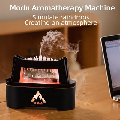 2023 Ciudad Mágica Ultrasonido Aceite Esencial Diffuser de Aroma Gota de Lluvia Humidificador Blanco NO