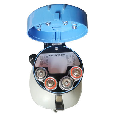 1 Revestimiento 80W PMPO Megafonos portátiles de plástico para el cricket