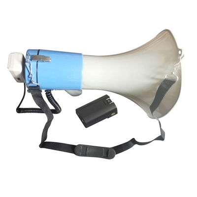 NO Apoyo APP 80W portátil de plástico de alto sonido torero altavoz megafono con USB