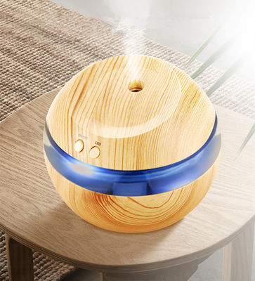 3W portátil de 130 ml de grano de madera mini atomizador ultrasónico USB humidificador de aire