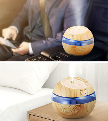 3W portátil de 130 ml de grano de madera mini atomizador ultrasónico USB humidificador de aire