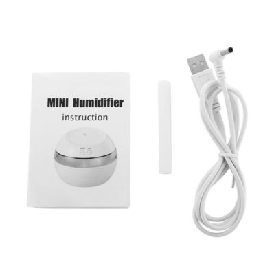 3W portátil de 130 ml de grano de madera mini atomizador ultrasónico USB humidificador de aire