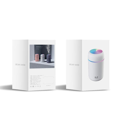 Mini refrigerador de aire portátil de 5V con luz LED de cambio de color y humidificación ultrasónica
