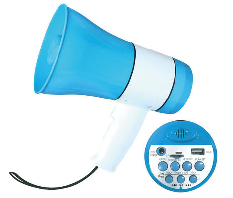 619U BT Megafono portátil inalámbrico Bluetooth con soporte USB y micrófono incorporado