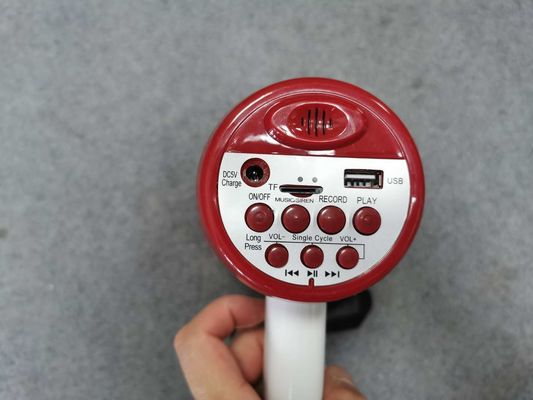 619U BT Megafono portátil inalámbrico Bluetooth con soporte USB y micrófono incorporado