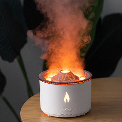 Aroma y humidificación para el hogar con el difusor de fuego de aceite esencial de volcán de llama 3D