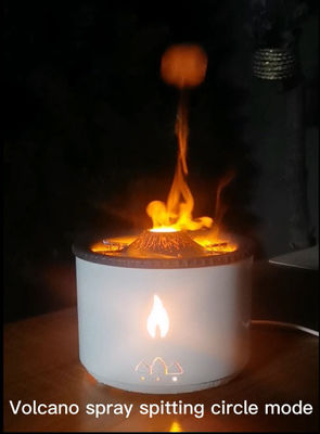 Aroma y humidificación para el hogar con el difusor de fuego de aceite esencial de volcán de llama 3D