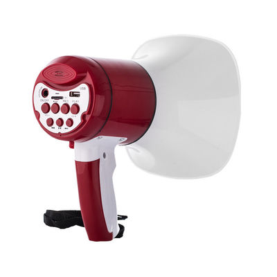 Megafono resistente al agua diario 15-30W Recargable con iluminación LED y larga duración de la batería