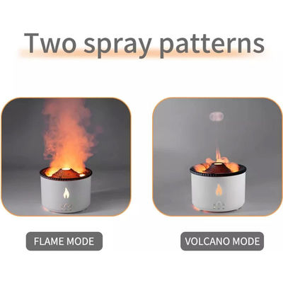 Experimenta la diferencia con el humidificador de volcán de llama 3D y el difusor de aroma