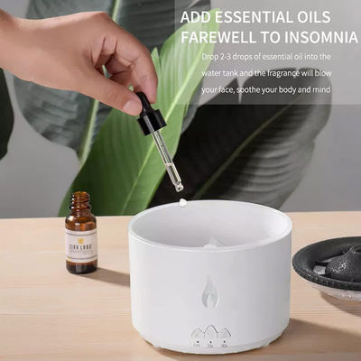 Experimenta la diferencia con el humidificador de volcán de llama 3D y el difusor de aroma