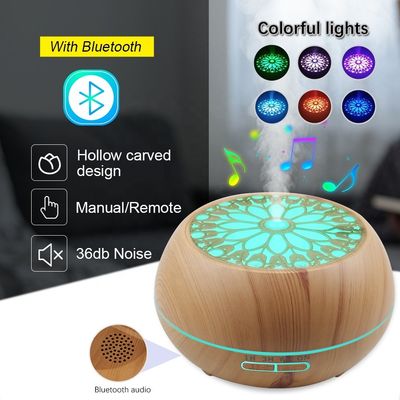 Capacidad&gt; 200 ml de molde privado de aceite esencial de ultrasonido Bluetoooh Difusor de aroma para el hogar