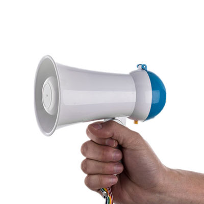 Megafono de plástico portátil de 5W con batería de mano