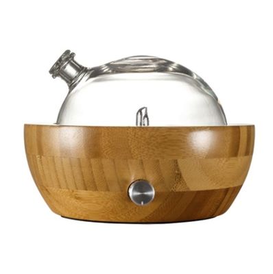 10-50 ml de madera de vidrio material natural Difusor de aroma de fragancia controlado por la aplicación y moderno