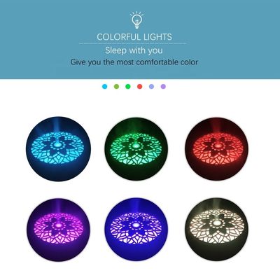 550 ml de cambio de color de madera LED humectante de aceite esencial de aroma difusor 24V Capacidad&gt; 200 ml
