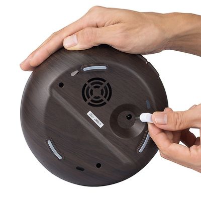 Difusor de aromaterapia de aceite esencial de 550 ml para el hogar controlado por una aplicación de 12 W de potencia