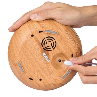 Difusor de aromaterapia de aceite esencial de 550 ml para el hogar controlado por una aplicación de 12 W de potencia
