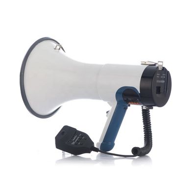 Material del gabinete Plástico 100W USB/AUX/SD Apoyado Altavoz Loud Hailer Megafono recargable