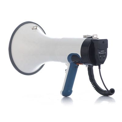 Potencia de salida activa de 40W Megafono portátil recargable para ejercicios de formación de equipo