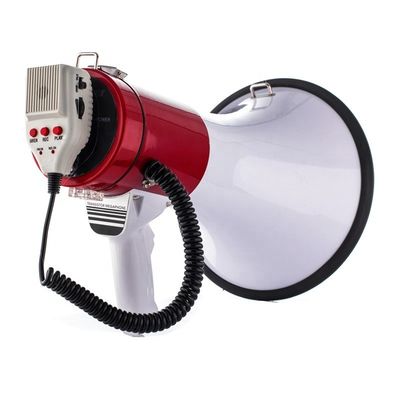 8 x Fuente de alimentación tipo D Megafono portátil ideal para cualquier ocasión